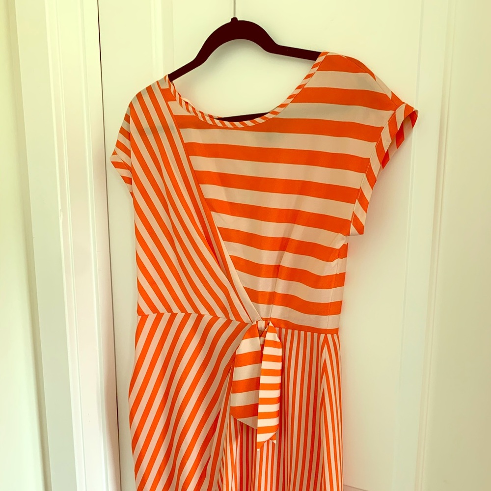 Offwhite & Orange dress - Size 10